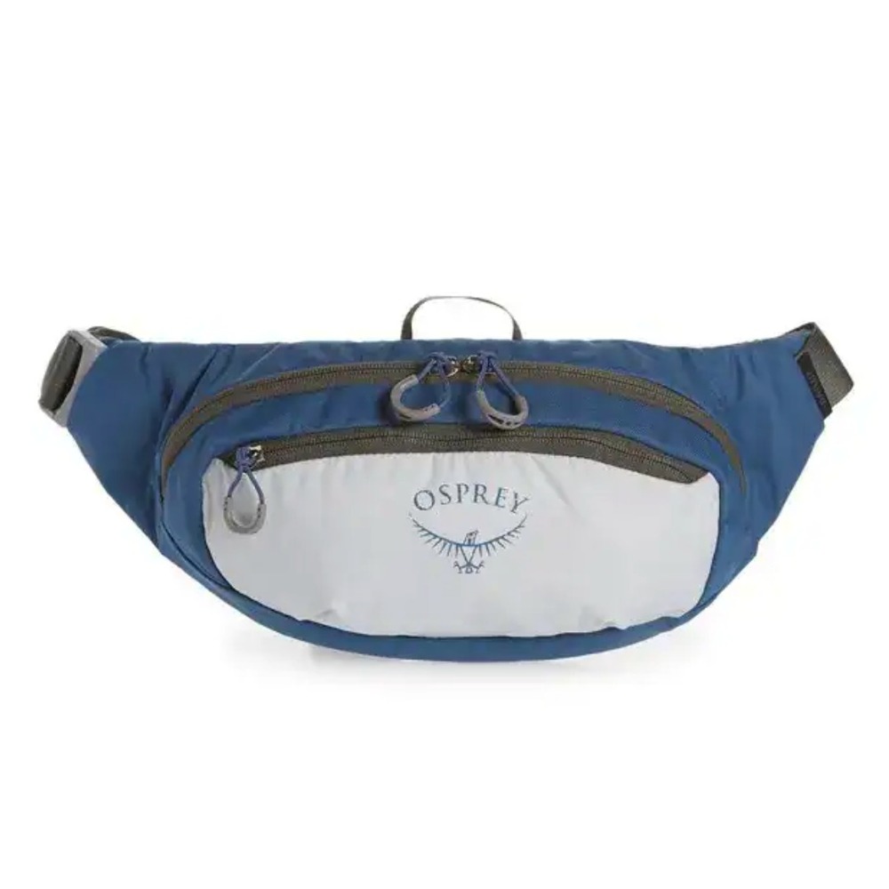 Osprey Daylite Waist Day Travel Hiking Pack Bag One Size Gray Blue 2L
